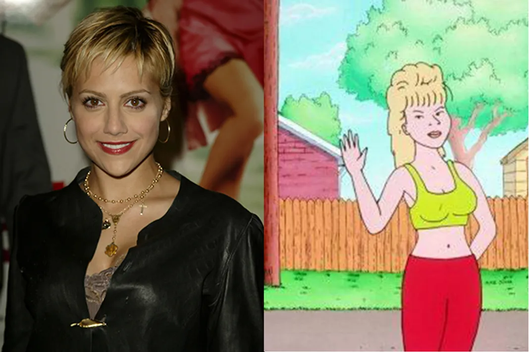 Brittany Murphy On King Of The Hill 27 Stars You Didn't Know Voiced Popular Cartoon Characters