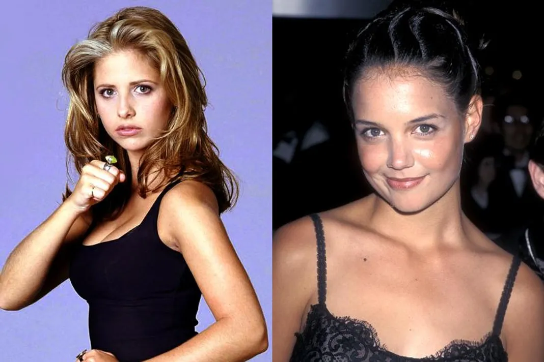 Katie Holmes come Buffy Summers (Buffy l'ammazzavampiri) Buffy The Vampire Slayer, Sarah Michelle Gellar, Katie Holmes
