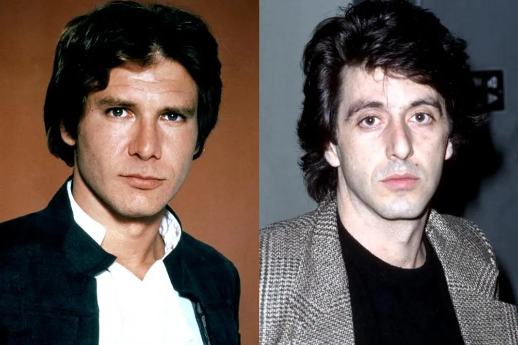 Al Pacino come Hans Solo (Guerre Stellari) Star Wars, Harrison Ford, Al Pacino