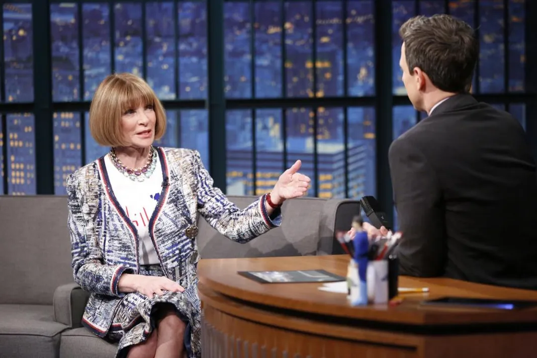 Anna Wintour, Seth Meyers, Late Night With Seth Meyers