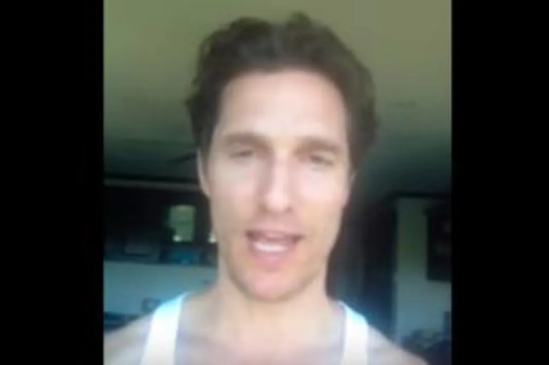Why The Heck Does Matthew McConaughey Only Have 243 YouTube Subscribers?