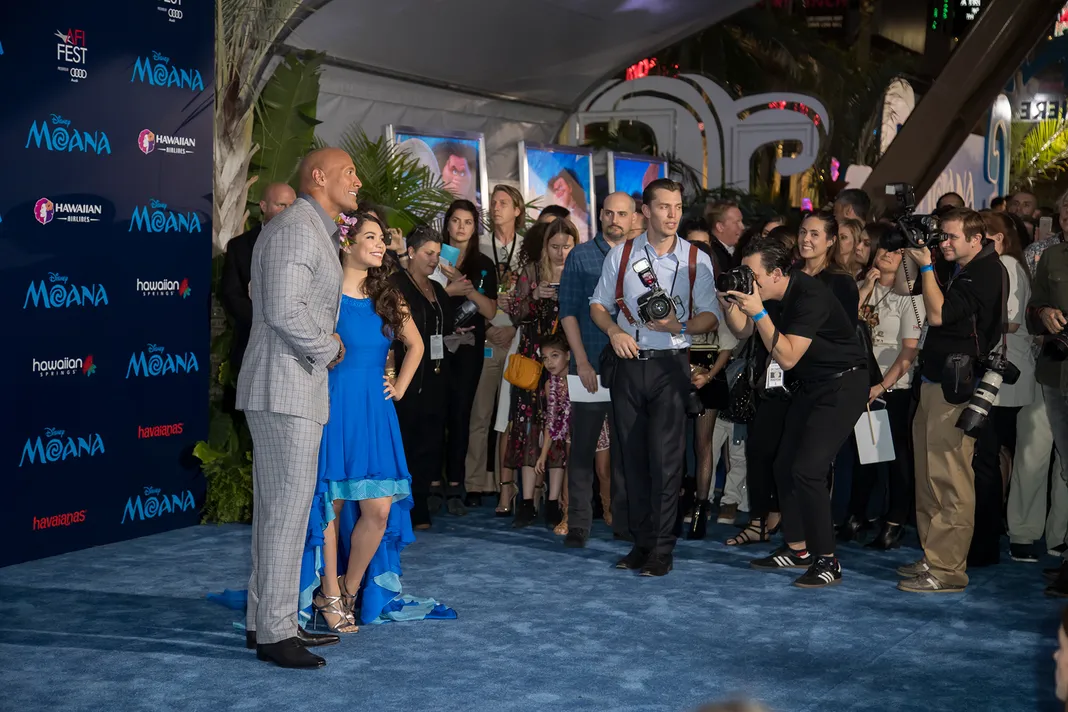 That Cast Of ‘Moana’ Were Super Festive At The Hollywood Premiere
