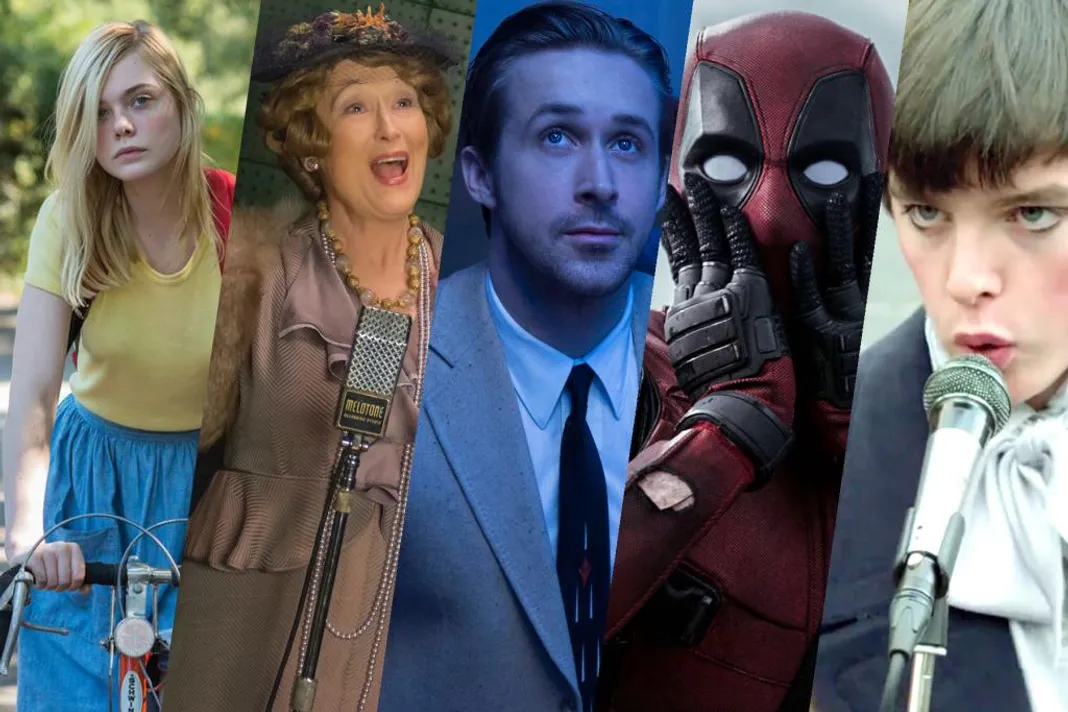 Elle Fanning, 20th Century Women, Florence Foster Jenkins, Meryl Streep, Ryan Gosling, La La Land, Ryan Reynolds, Deadpool, Sing Street