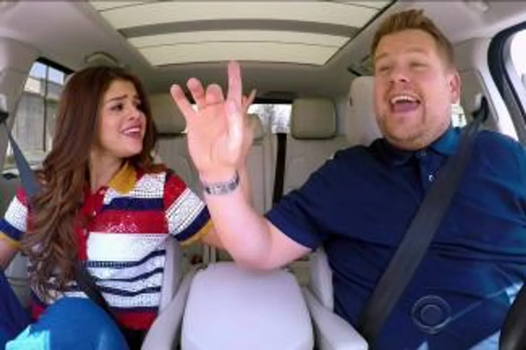 Carpool Karaoke, Selena Gomez, James Corden