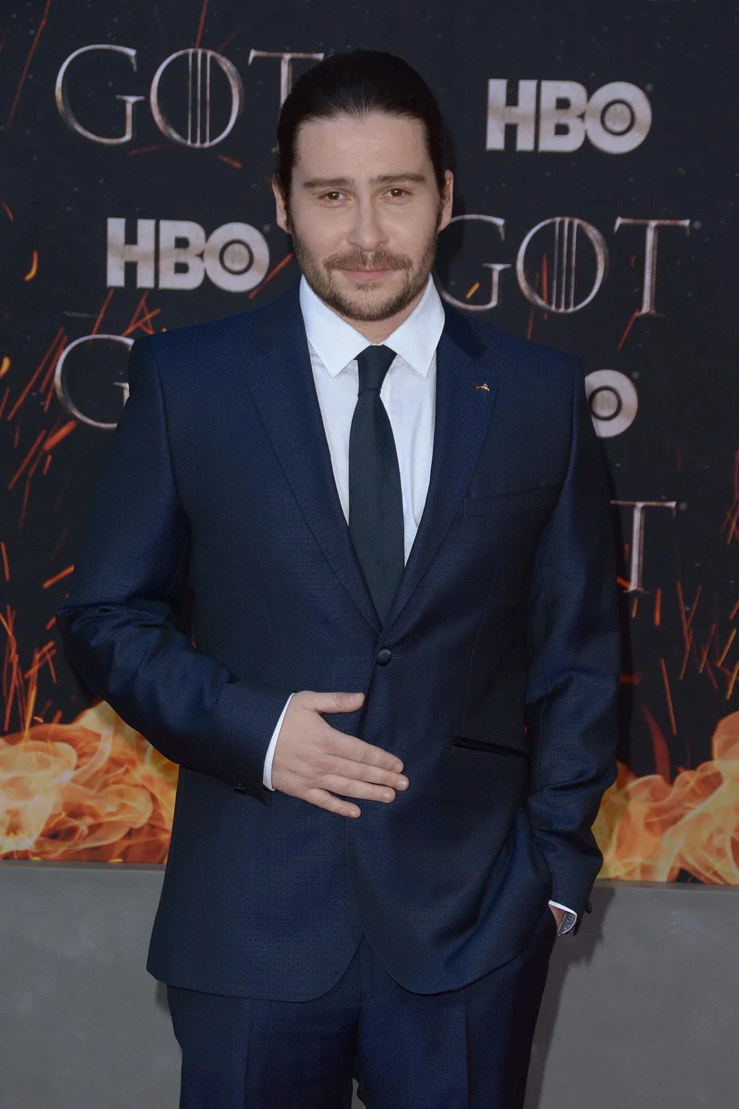 'Game of Thrones' season 8 premiere held at Radio City Music Hall - Arrivals Featuring: Daniel Portman Where: New York, New York, United States When: 03 Apr 2019 Credit: Ivan Nikolov/WENN.com