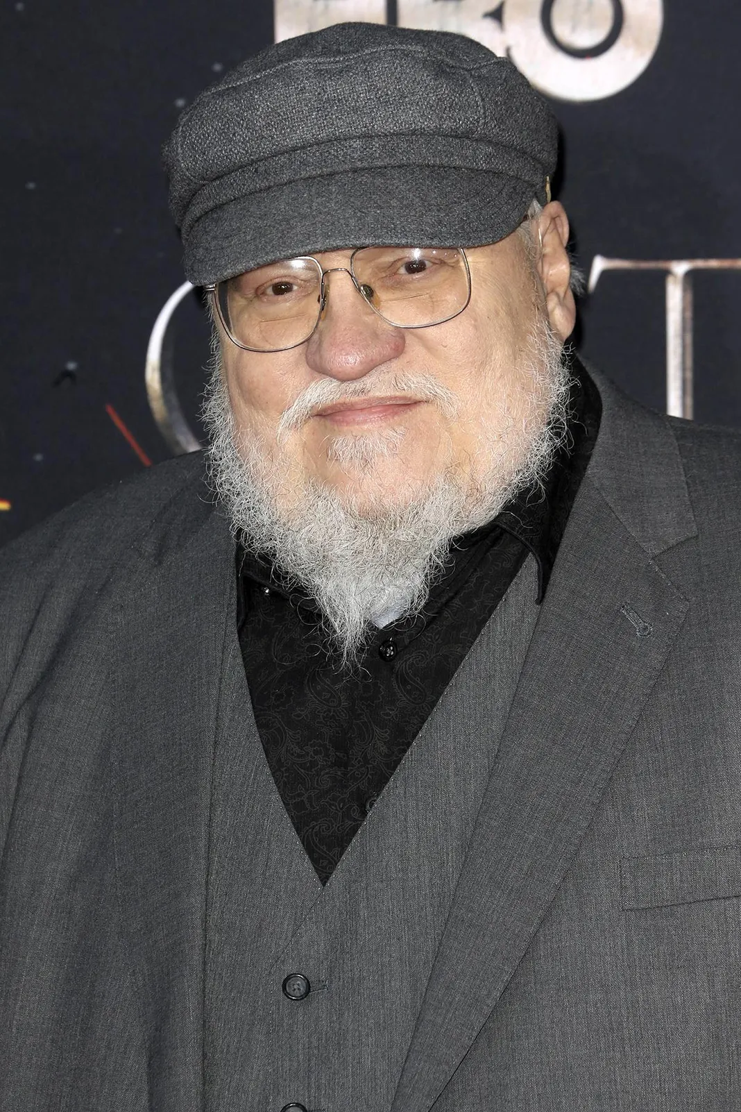 'Game of Thrones' season 8 premiere held at Radio City Music Hall - Arrivals Featuring: George R. R. Martin Where: New York, United States When: 03 Apr 2019 Credit: Chloe Bell/Future Image/WENN.com **Not available for publication in Germany**