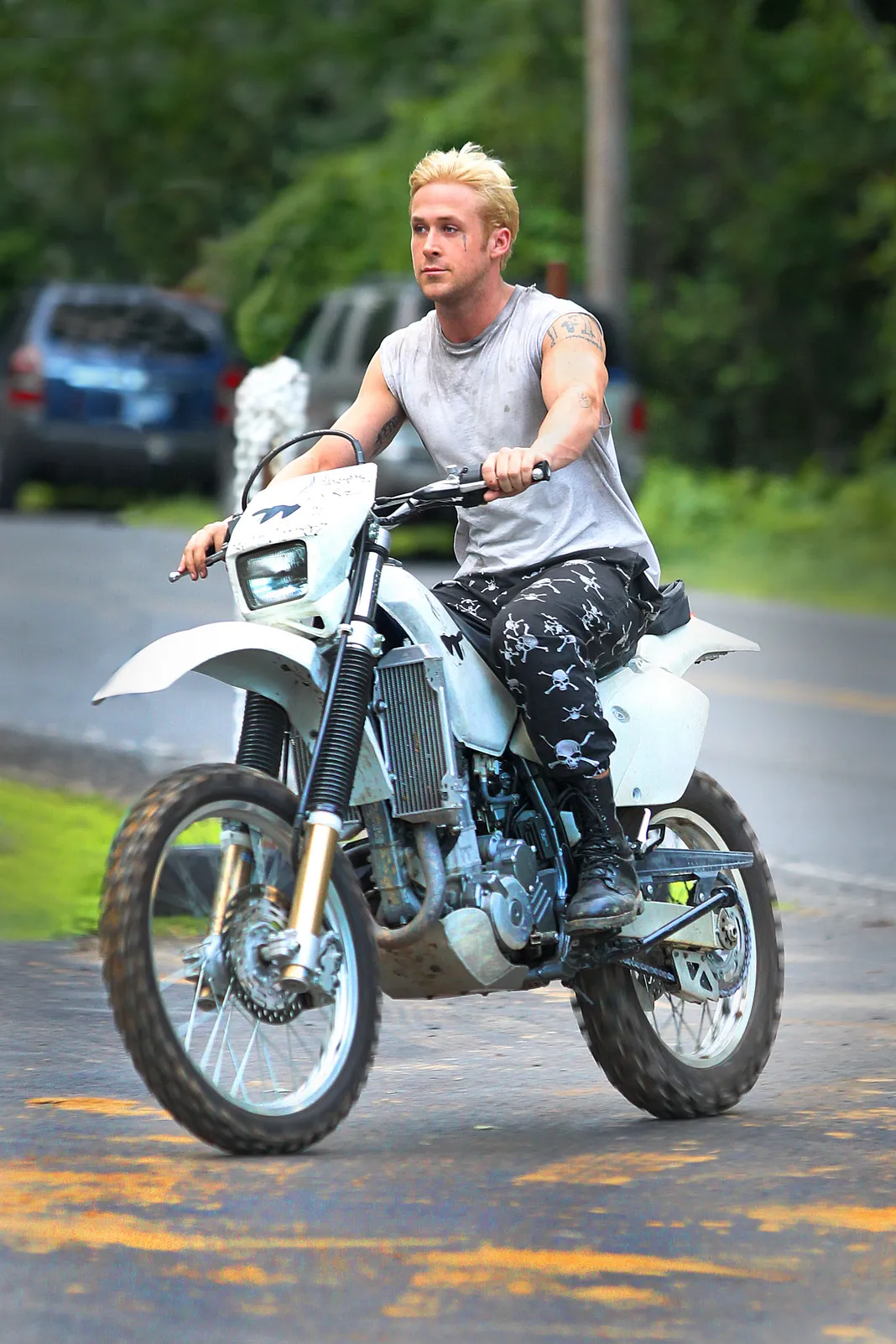 ryan gosling motorbike