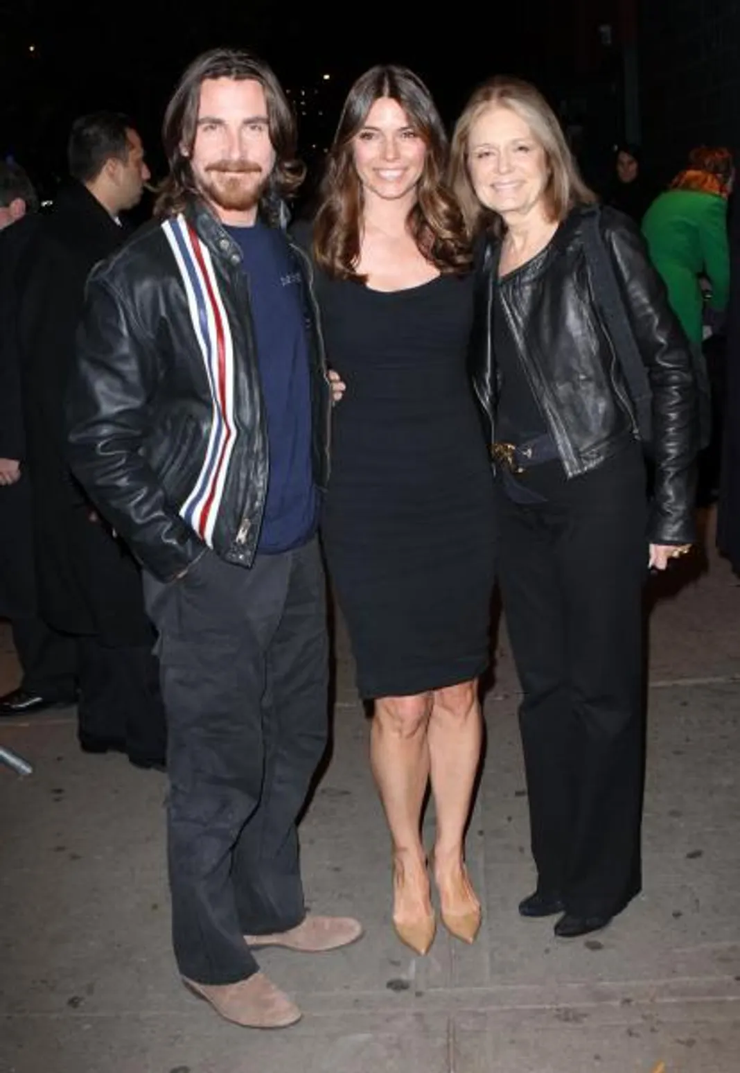 Christian Bale & Gloria Steinem