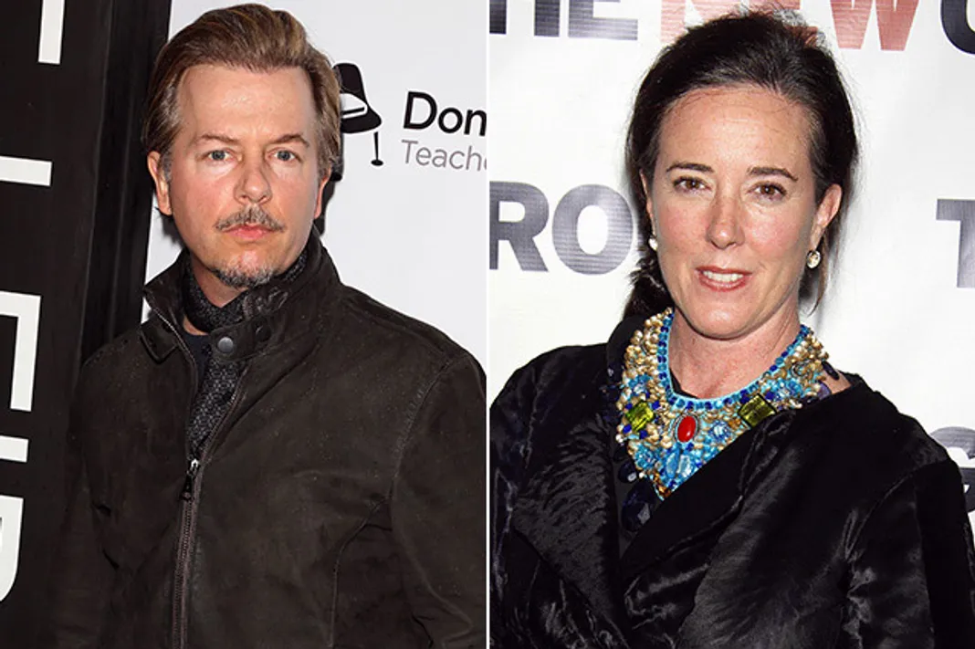 David Spade & Kate Spade