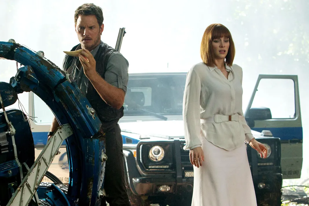 Jurassic World, Chris Pratt, Bryce Dallas Howard