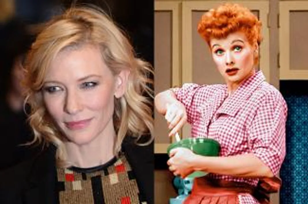 Cate Blanchett, WENN, Lucille Ball, I Love Lucy, CBS, 090315